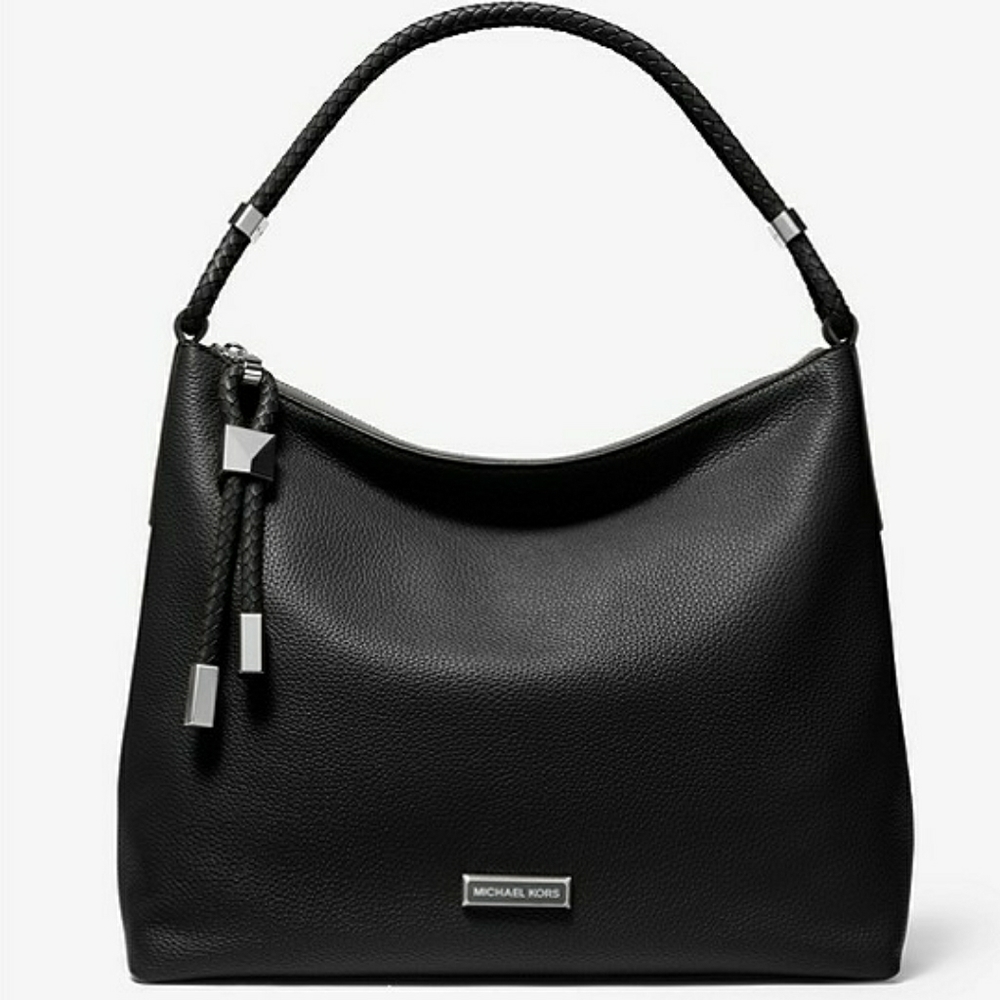 Lexington Large Pebble Leather Shoulder Bag